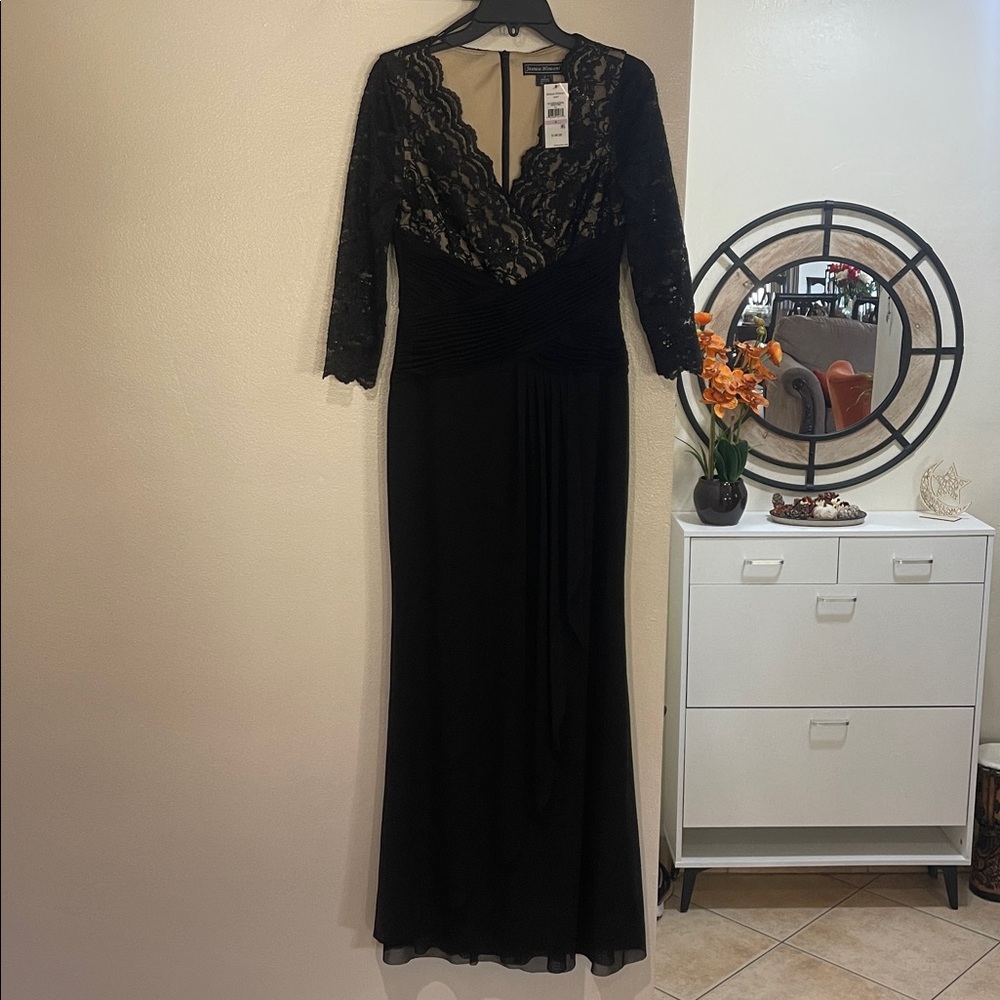 Jessica Howard Black Lace Dress